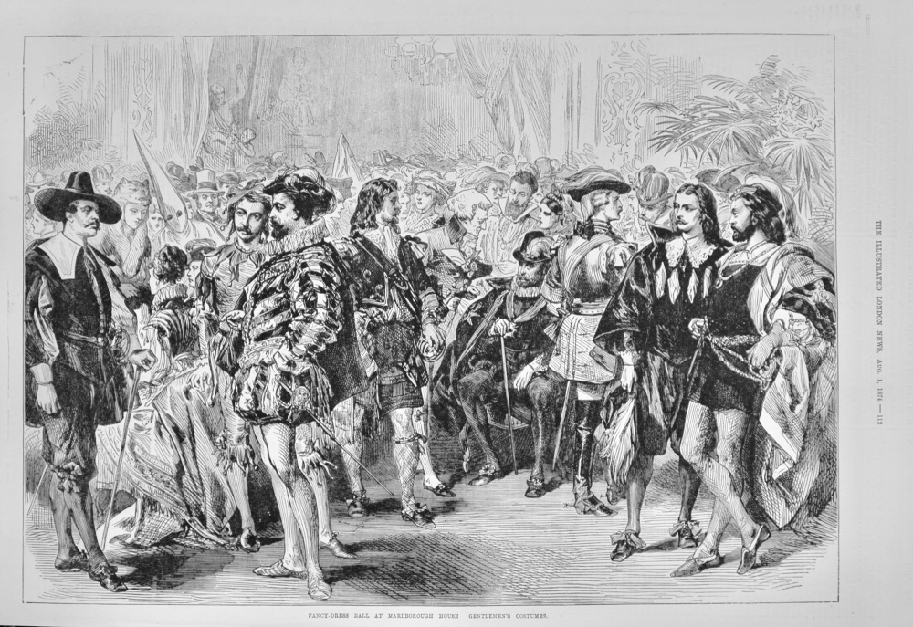 Fancy Dress Ball at Marlborough House