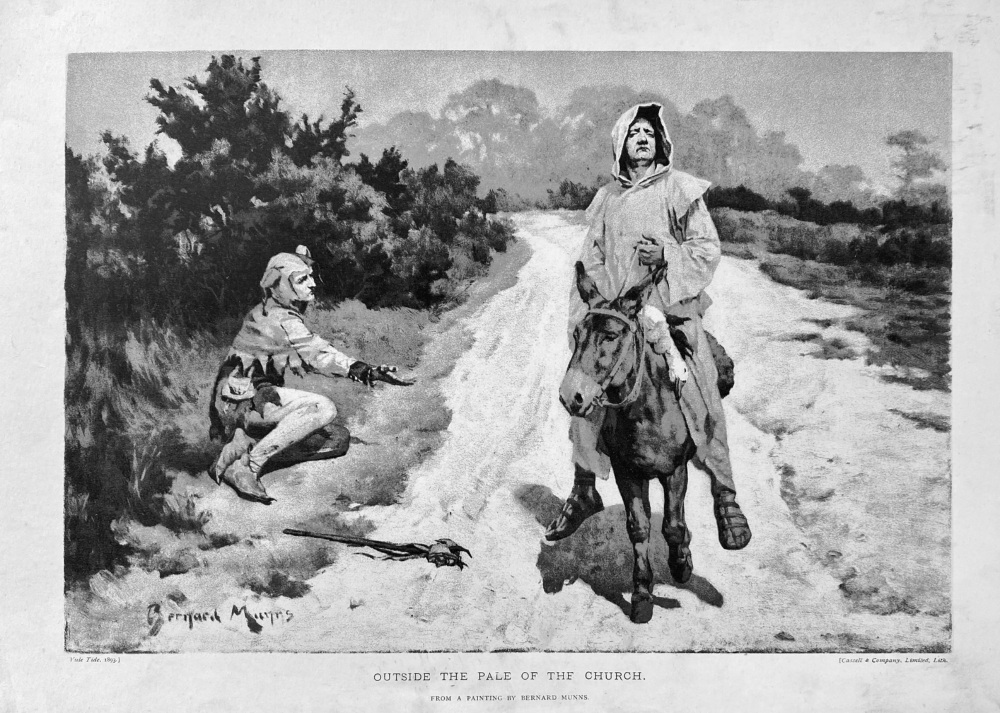 Outside the Pale of the Church.  By Bernard Munns.  1893.