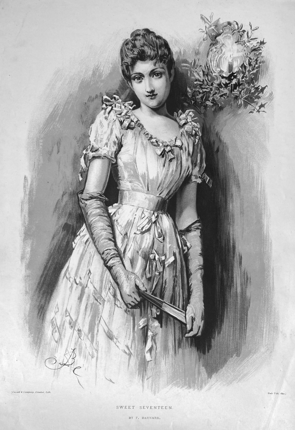 Sweet Seventeen.  By Francis Barnard.  1890.