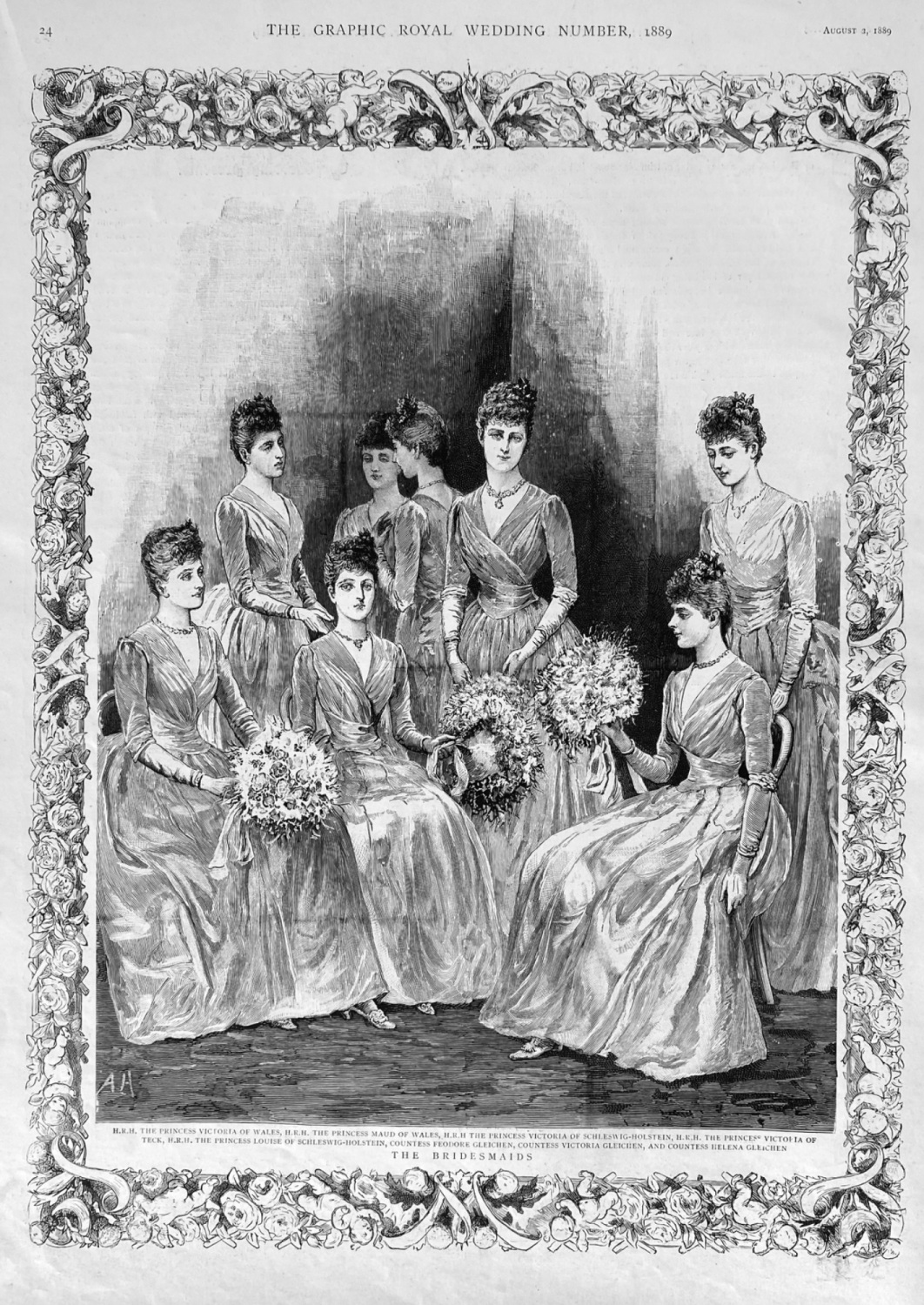 The Bridesmaids.  1889.