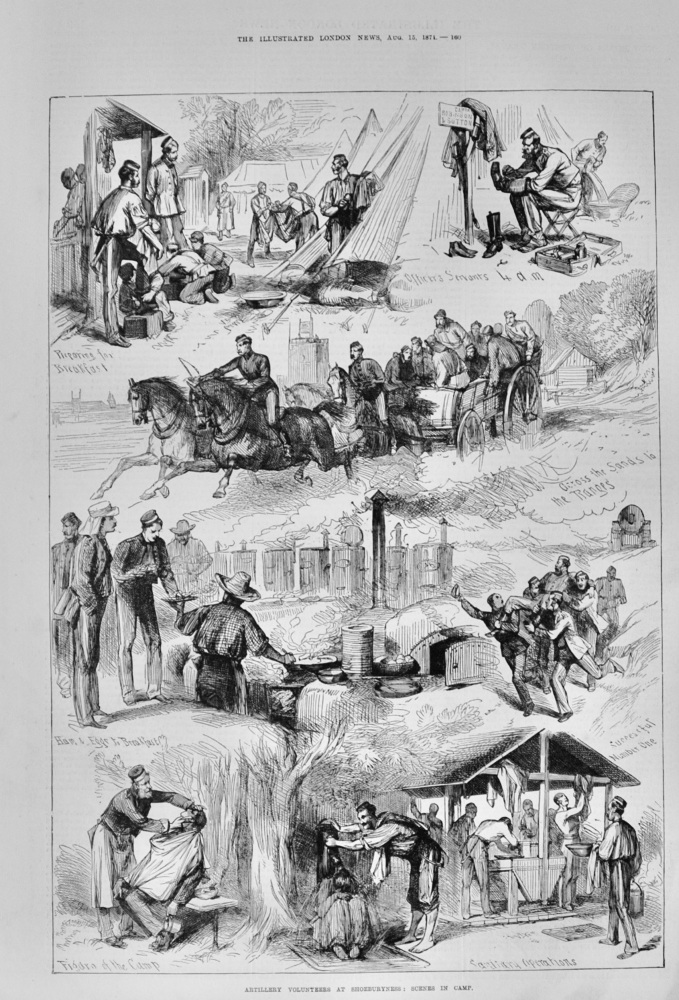 Artillery Volunteers at Shoeburyness