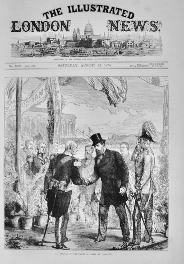 Arrival of the Prince of Wales at Plymouth