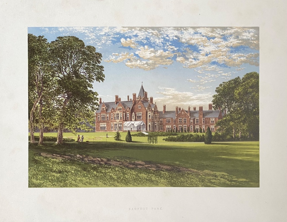 Bagshot Park.  1880c.