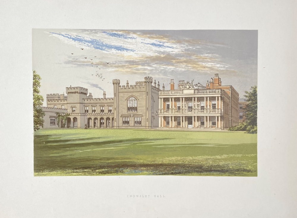 Knowsley Hall.  1880c.