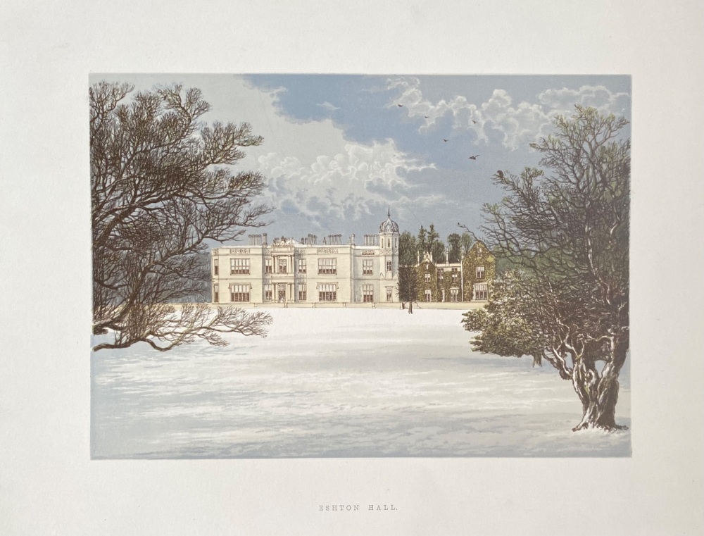 Eshton Hall.  1880c.