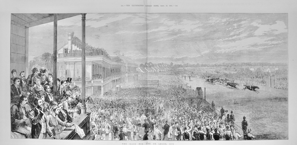 The Race for the St Leger, Doncaster