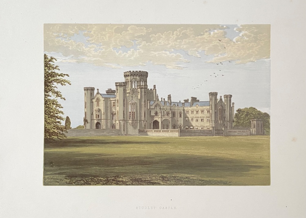 Studley Castle.  1880c.