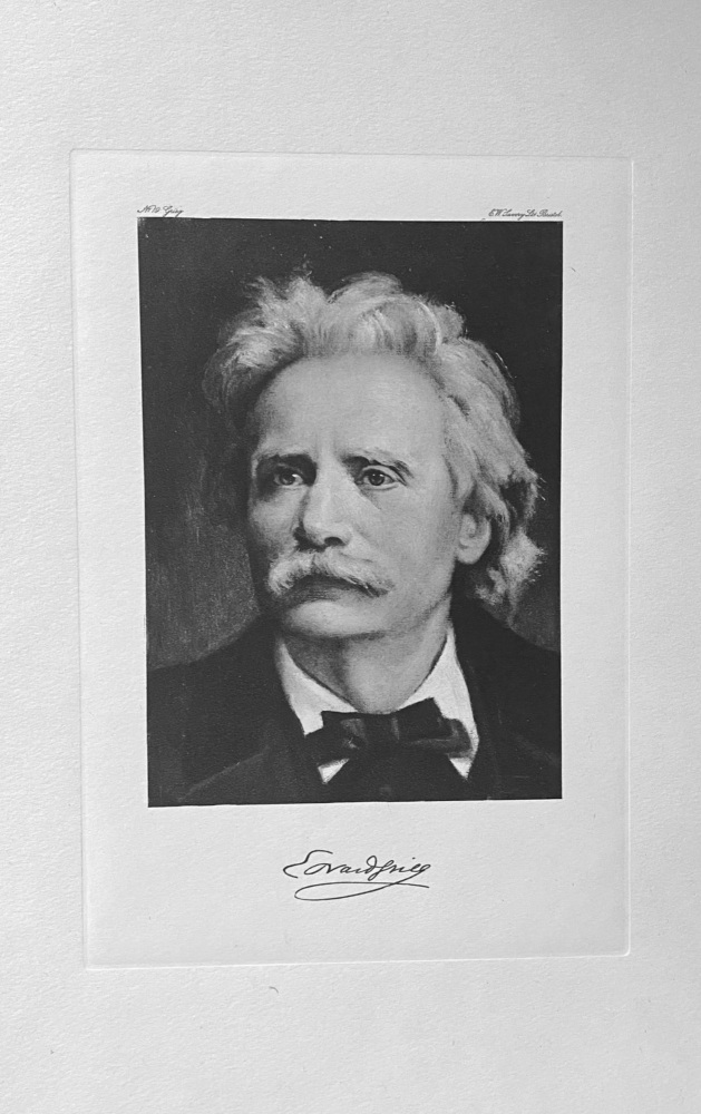 Edvard Grieg. (Composer)   1870c.
