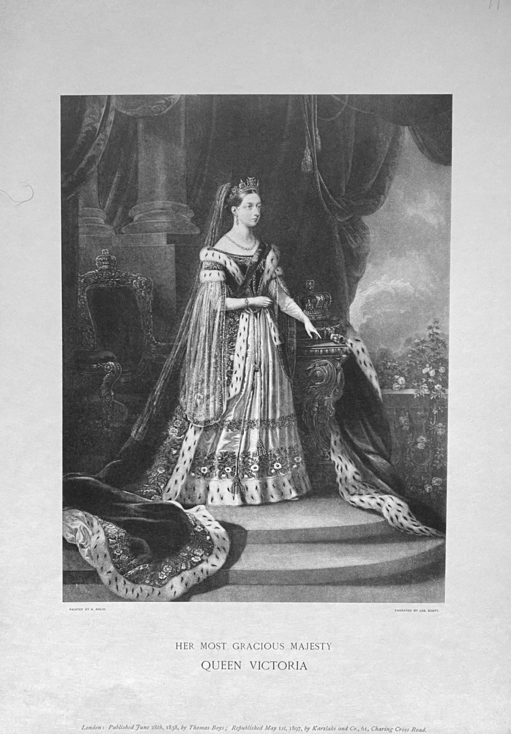 Her Most Gracious Majesty Queen Victoria.  1897.