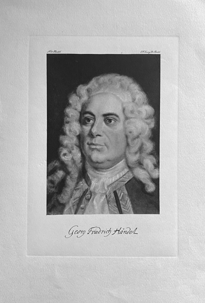 Georg Friedrich Handel.   (Composer).