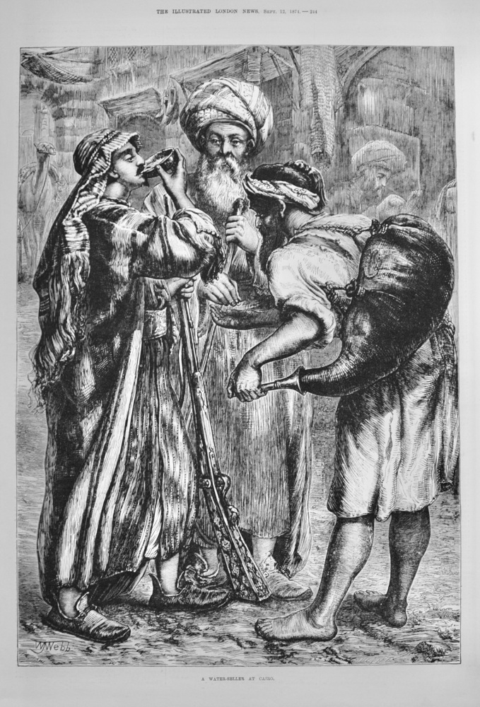 A Water-Seller at Cairo