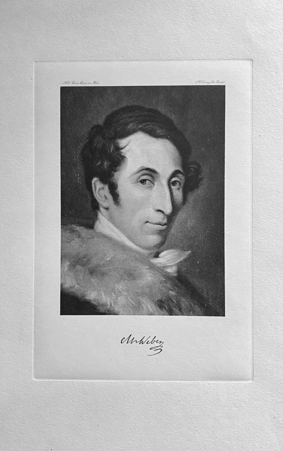 Carl Maria Von Weber.  (Composer).