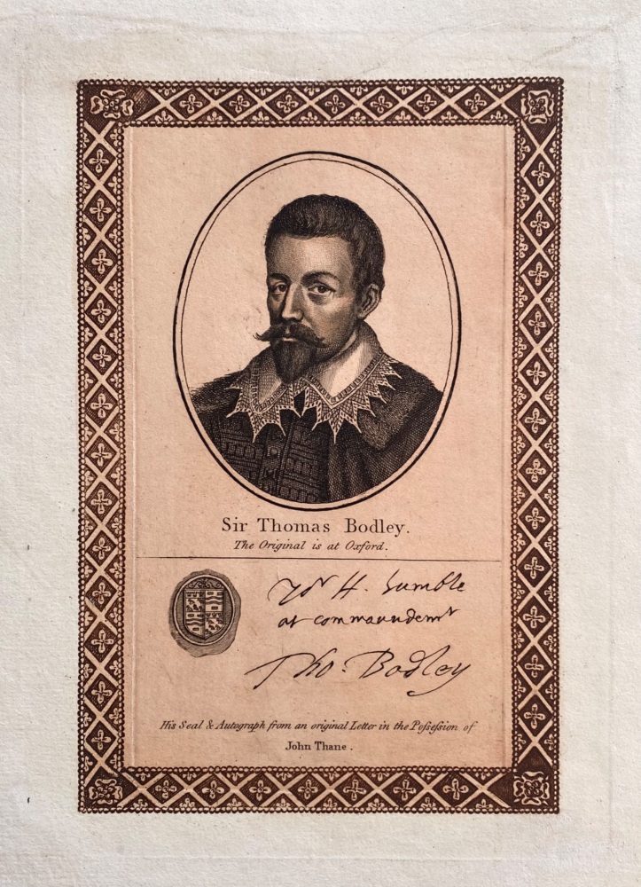 Sir Thomas Bodley  1794.