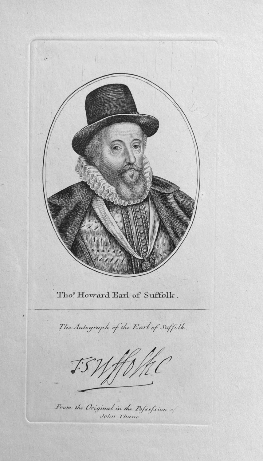Thomas Howard Earl of Suffolk. 1794.