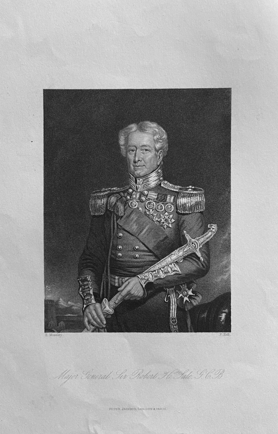 Major General Sir Robert H. Sale,  G.C.B,