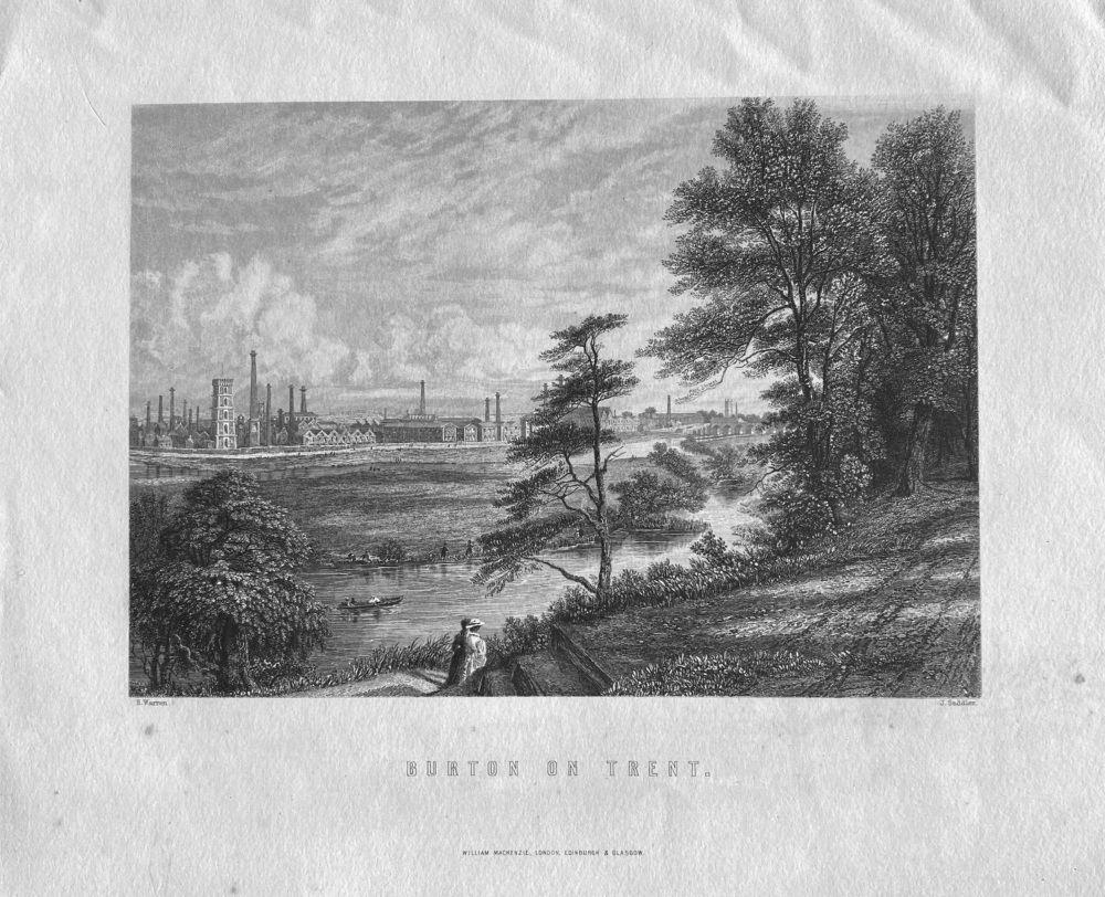 Burton on Trent. 1884c.