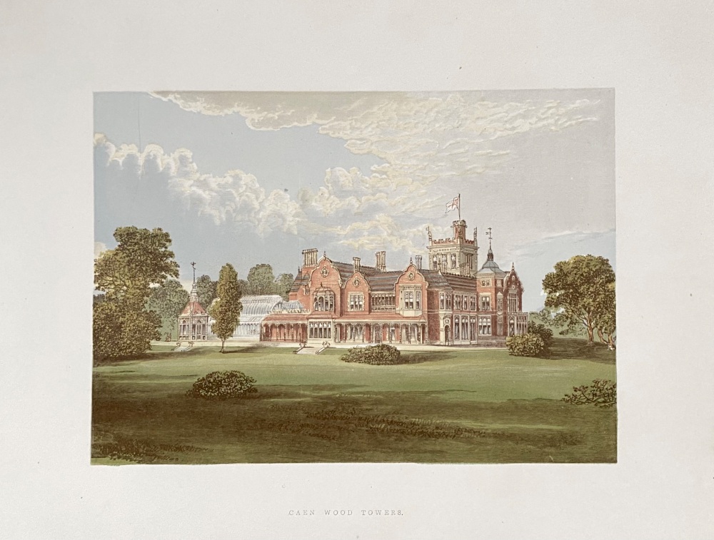 Caen Wood Towers.  1870c.