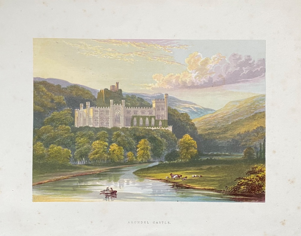 Arundel Castle.  1870c.
