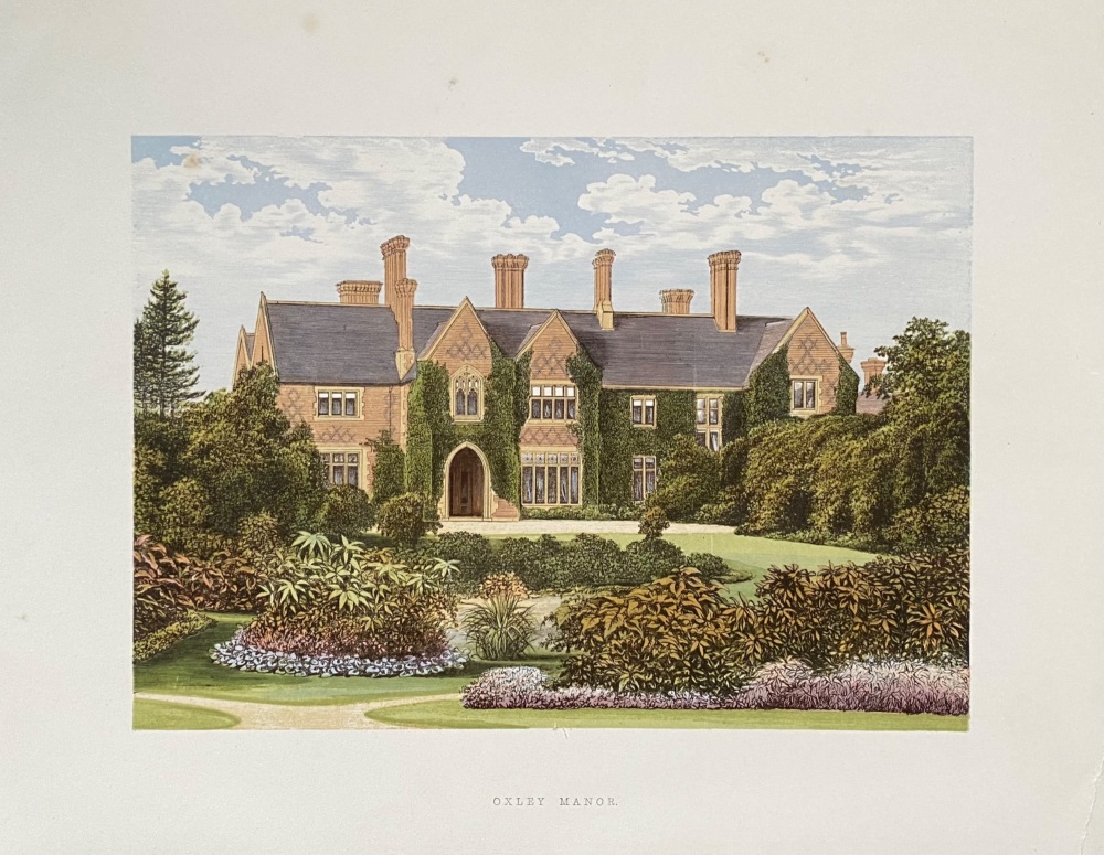 Oxley Manor.  1870c.