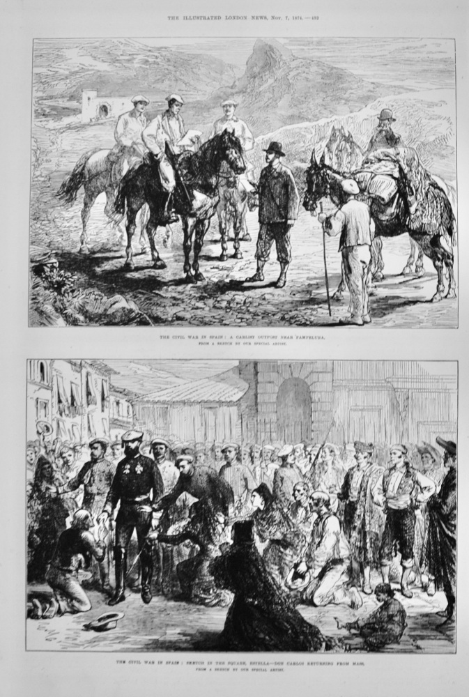 The War in Spain - 1874