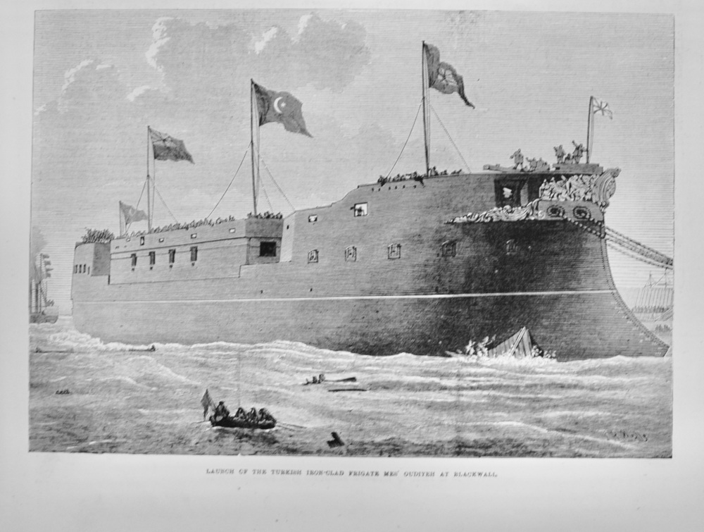 Launch of the Turkish Frigate "Mes Oudiyeh"