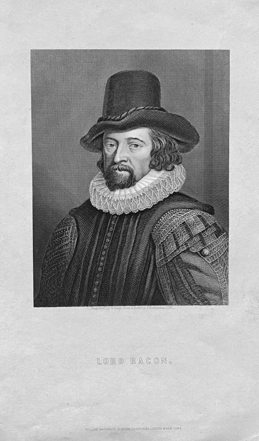 Lord Bacon.  1870c.