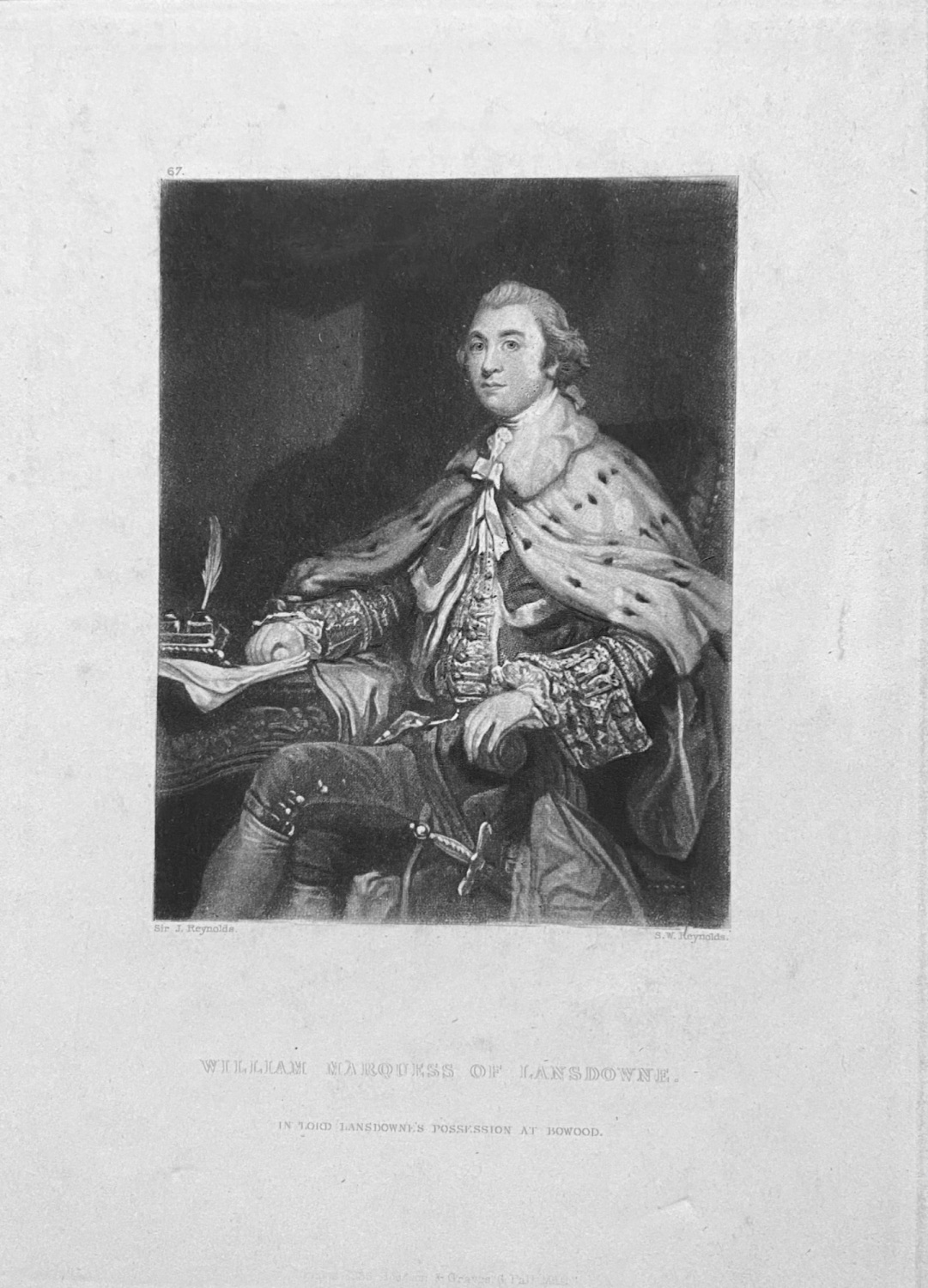 William Marquess of Lansdowne.