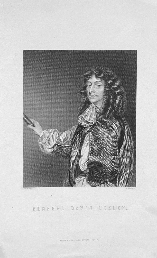 General David Lesley.  1870.