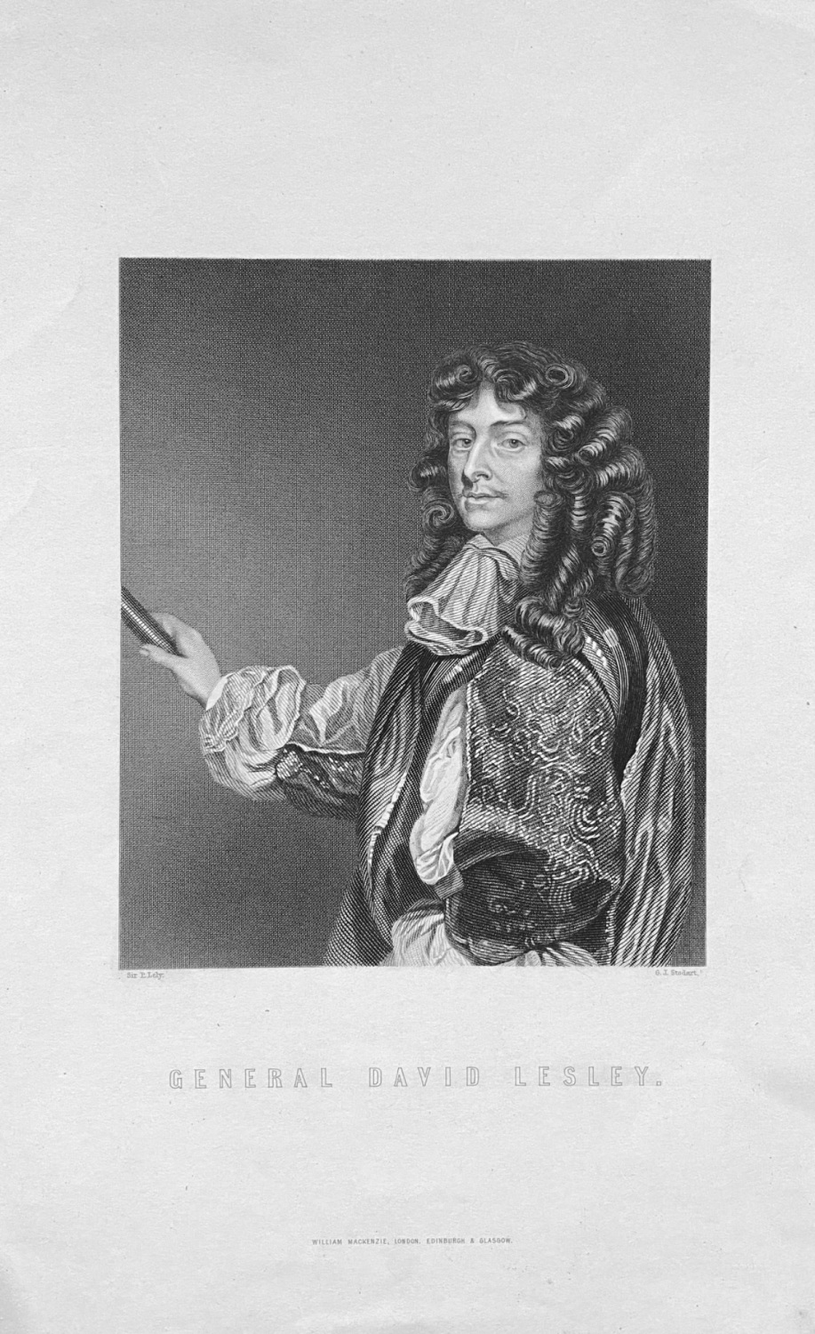 General David Lesley.  1870.