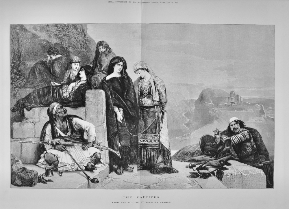 "The Captives" from the picture by Jaroslav Cermak