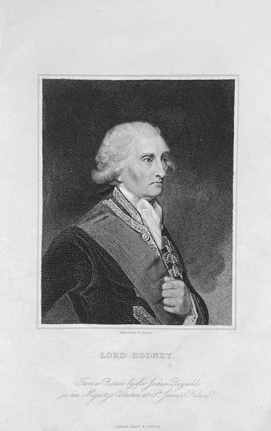 Lord Rodney.  1840c.