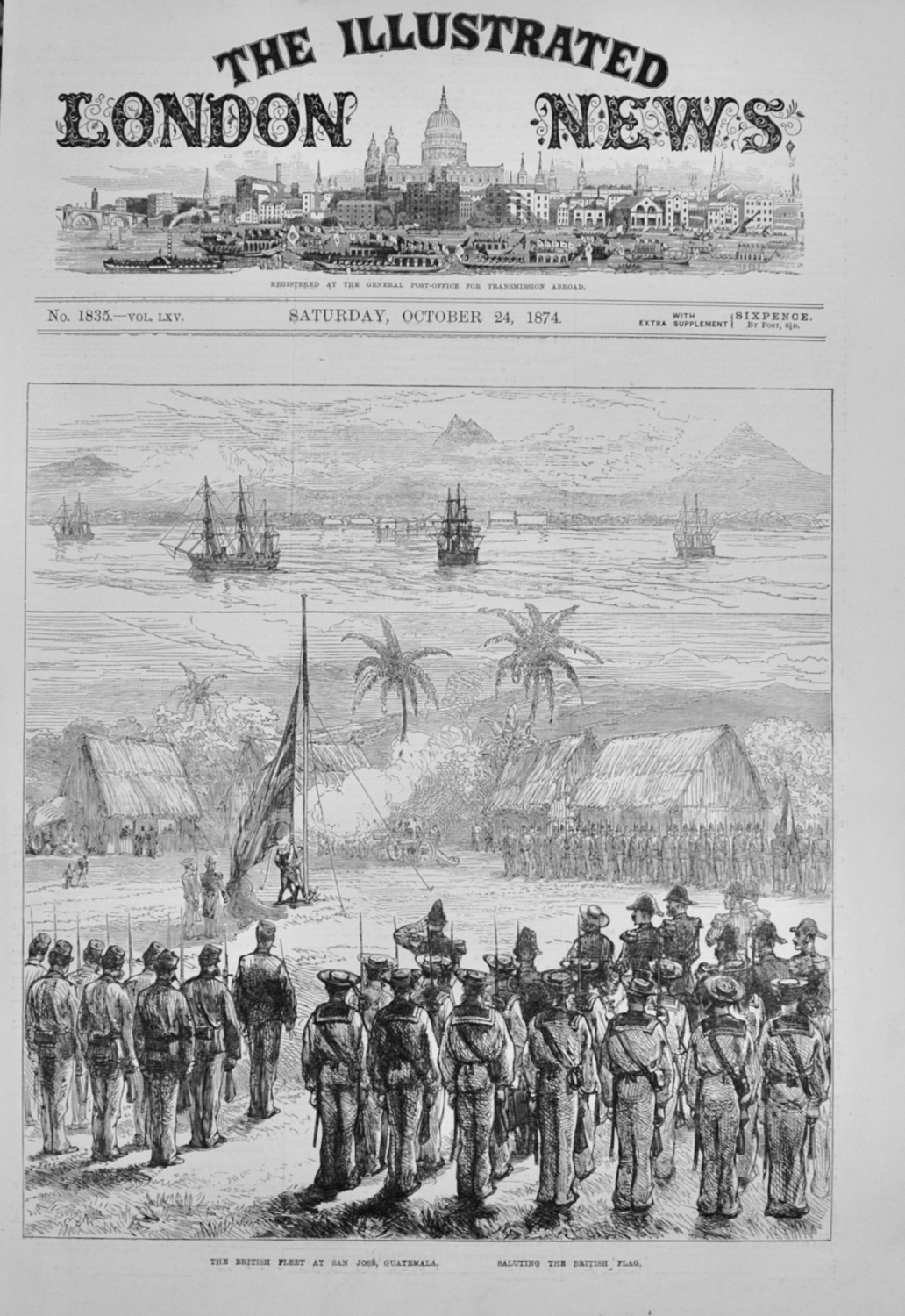 The British Fleet at Guatemala