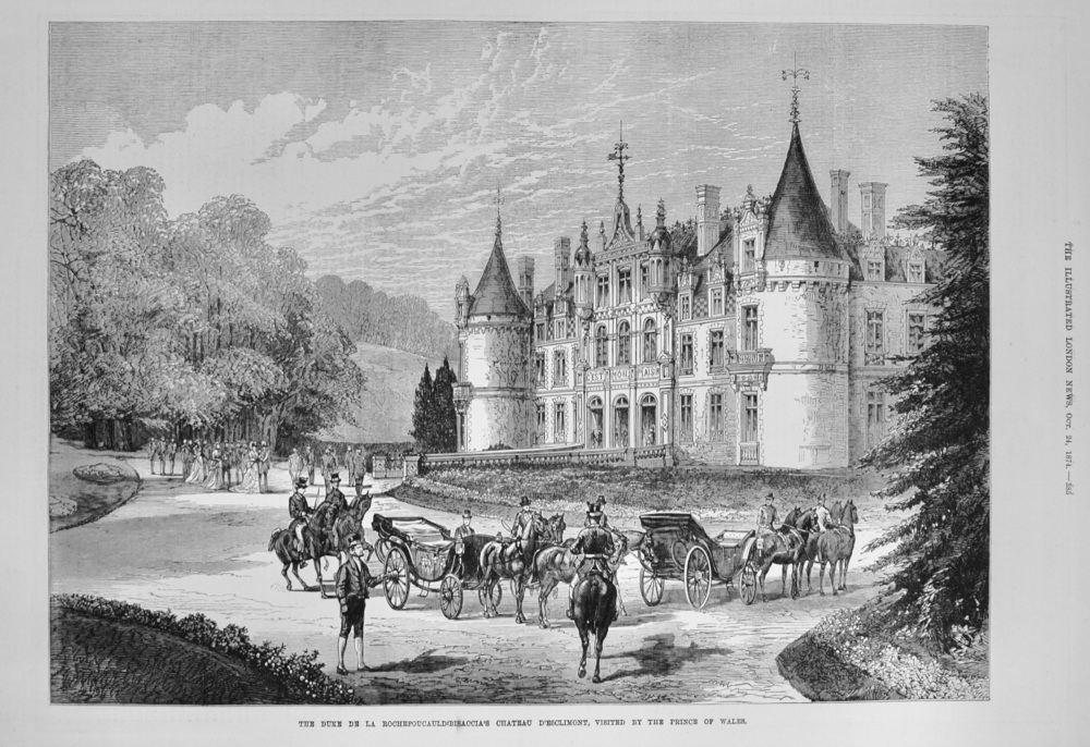 The Duke De La Rochefoucauld-Bisaccia's Chateau