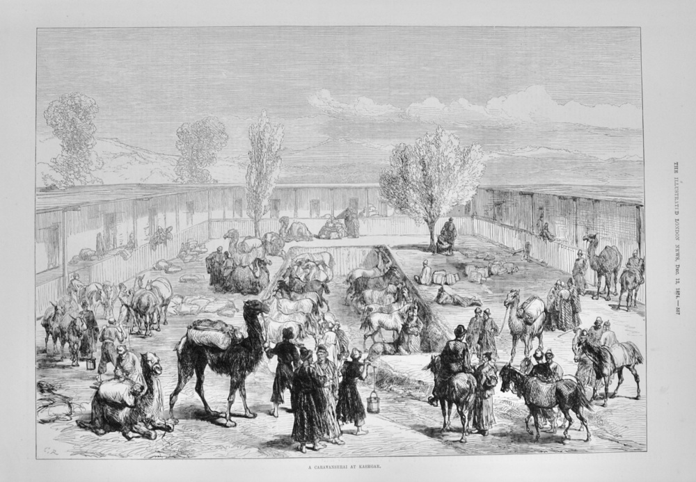 A Caravanserai at Kashgar