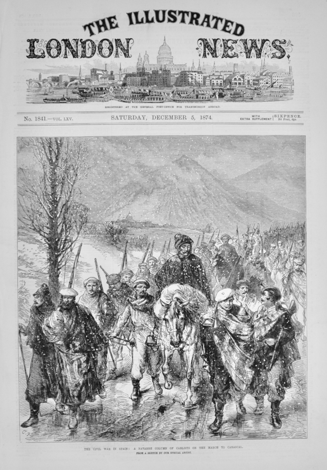 The Illustrated London News - December 5, 1874