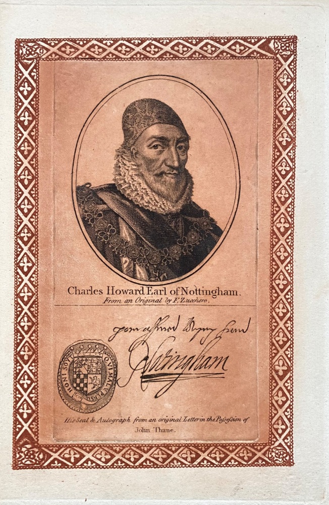 Charles Howard  Earl of Nottingham. 1794.