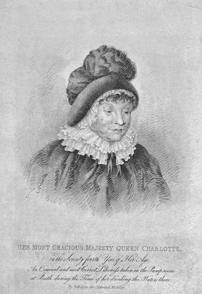 Her Most Gracious Majesty Queen Charlotte.  1818c.