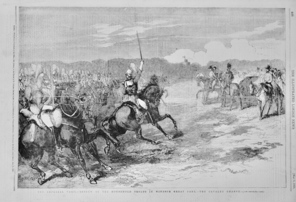 The Imperial Visit - Review of Troops at Windsor Great Park