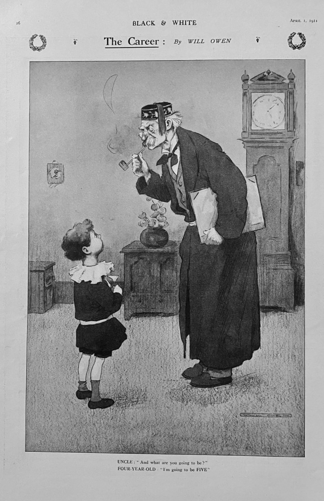 The Career  :  By Will Owen.  1911.