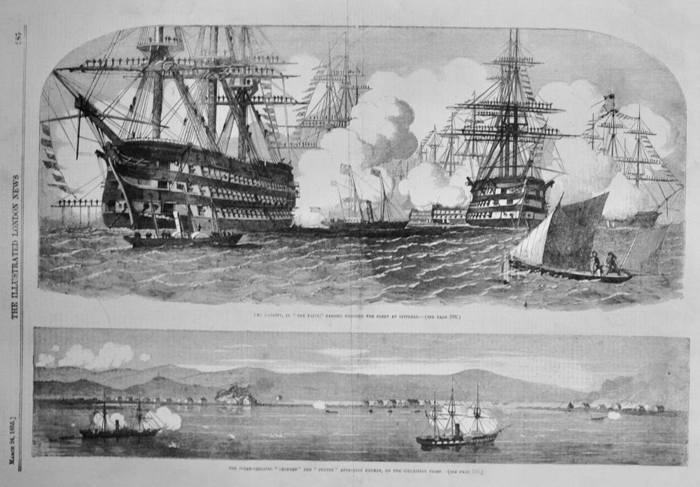 Her Majesty at Spithead