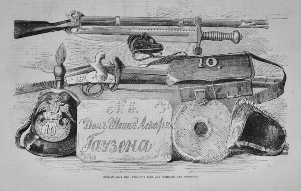 Russian Arms, etc., from the Alma and Inkerman and Bomarsund