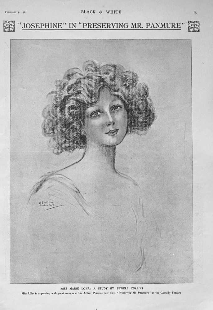 "Josephine" in "Preserving Mr. Panmure".  1911.
