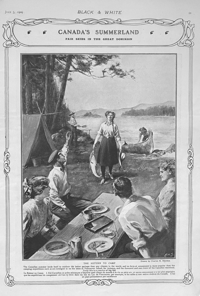 Canada's Summerland.   1909.