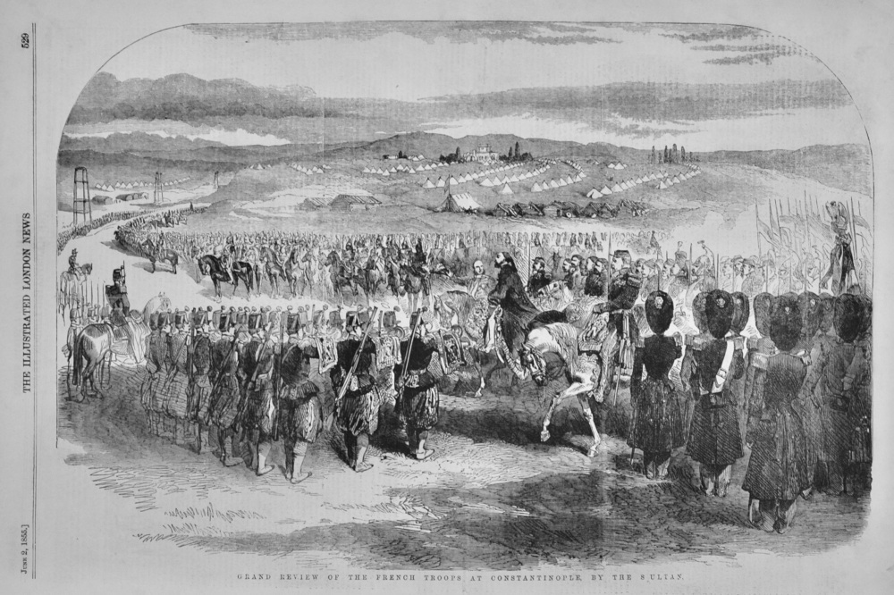 Grand Review of Troops at Constantinople