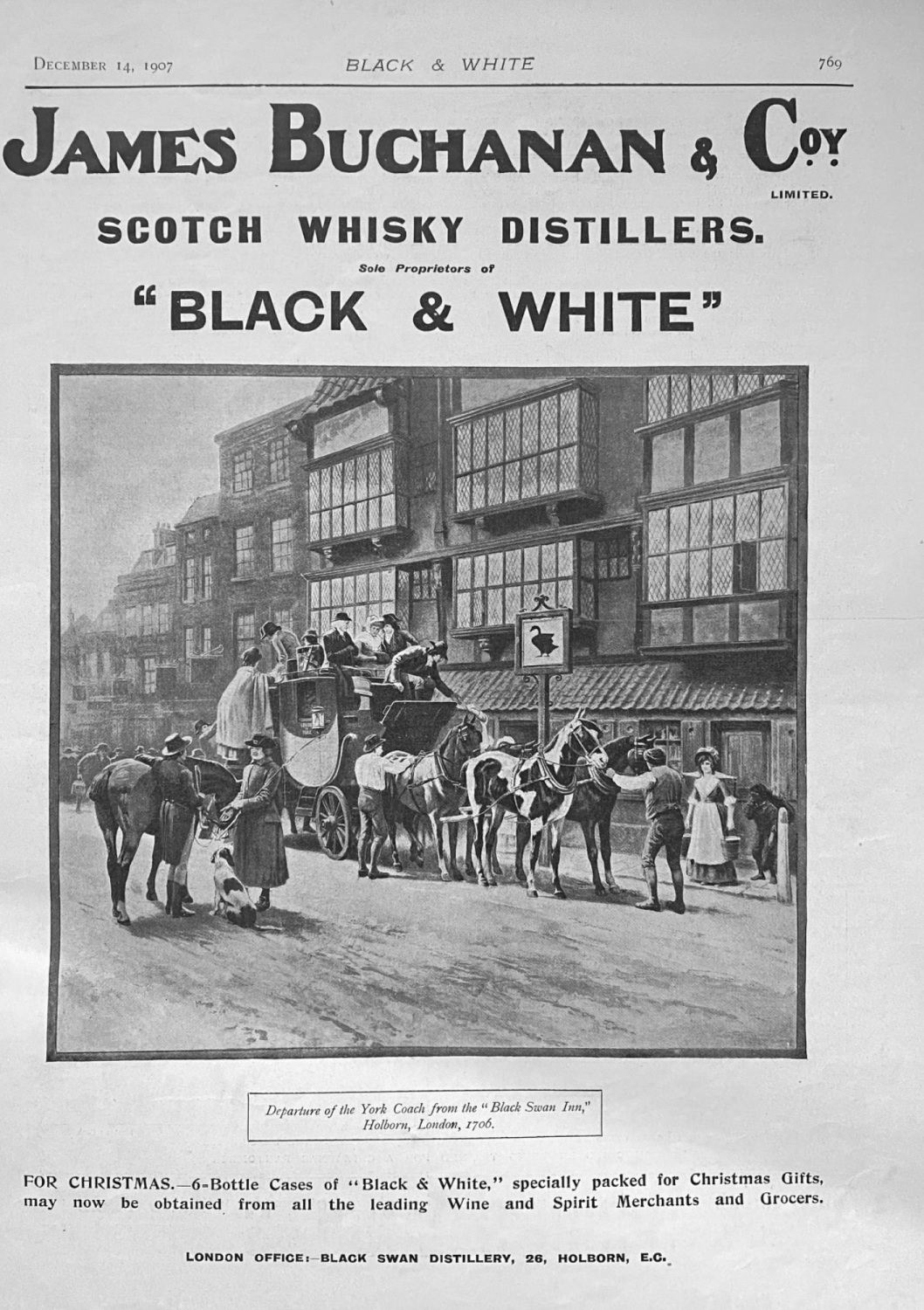 James Buchanan & Company Limited. 1907.