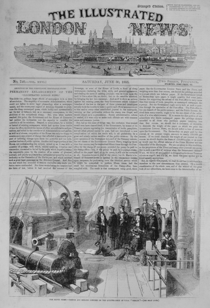 The Illustrated London News, June 30, 1855