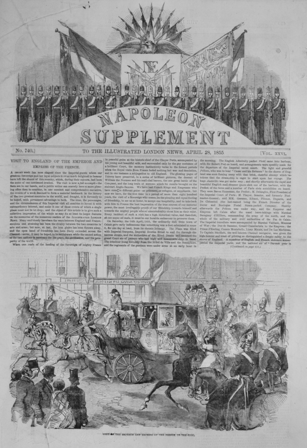 The Illustrated London News, April 28, 1855