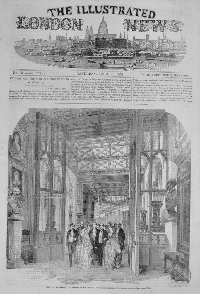 The Illustrated London News - April 21, 1855