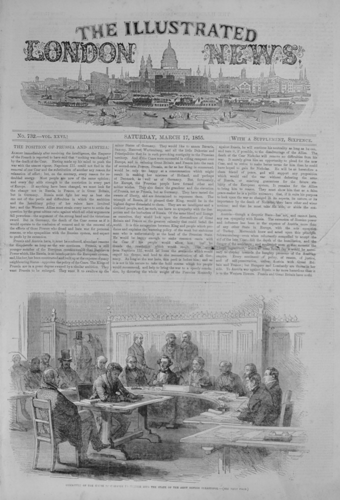 The Illustrated London News - March 17, 1855
