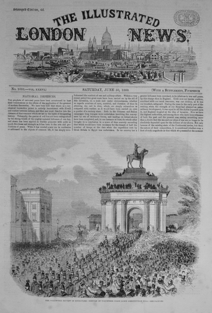 The Illustrated London News, June 30, 1860